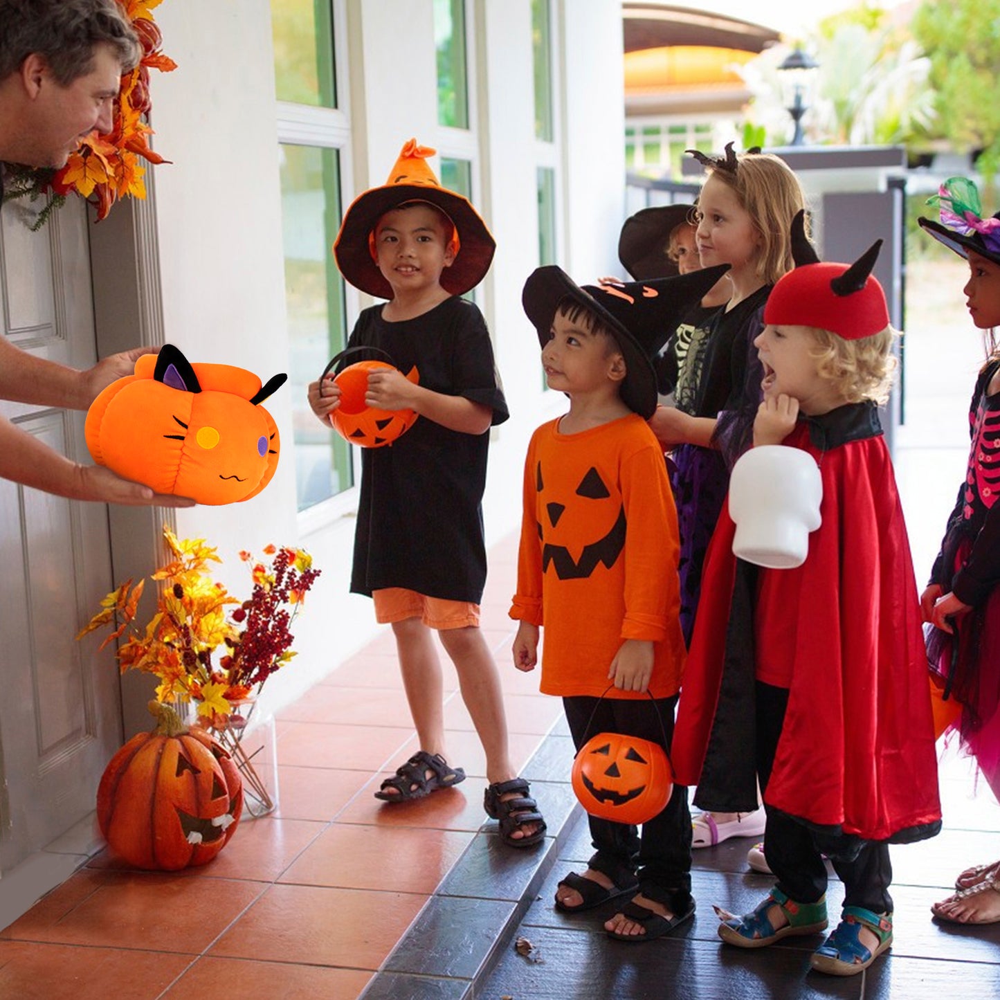 Niuniudaddy halloween pumpkin plush