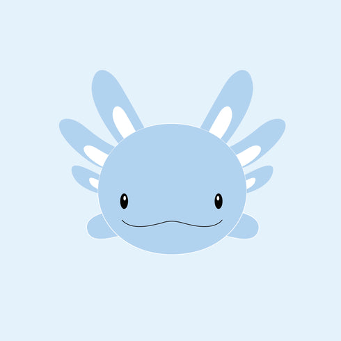 Niuniudaddy™ Weighted Blue Axolotl