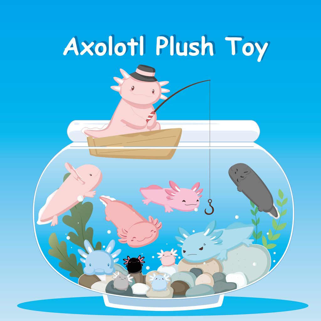 Axoltl plush toys