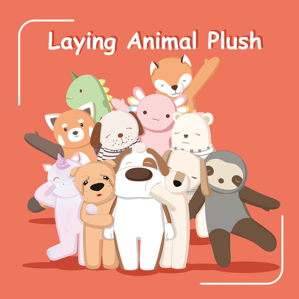 Laying Animals Plush