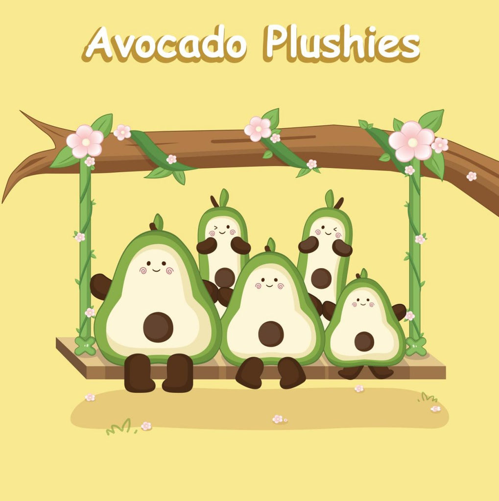 Avocado plushies