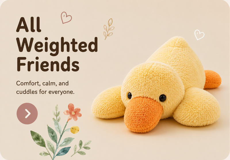 weighted stuffed animal