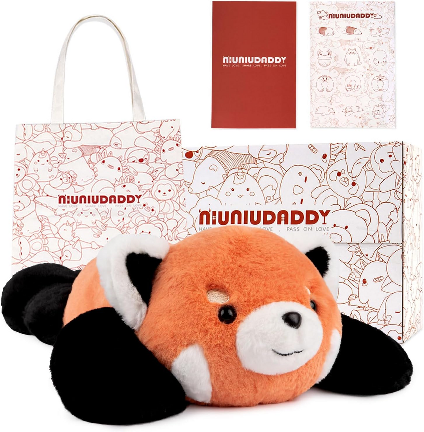 Niuniudaddy™ Weighted Red Panda