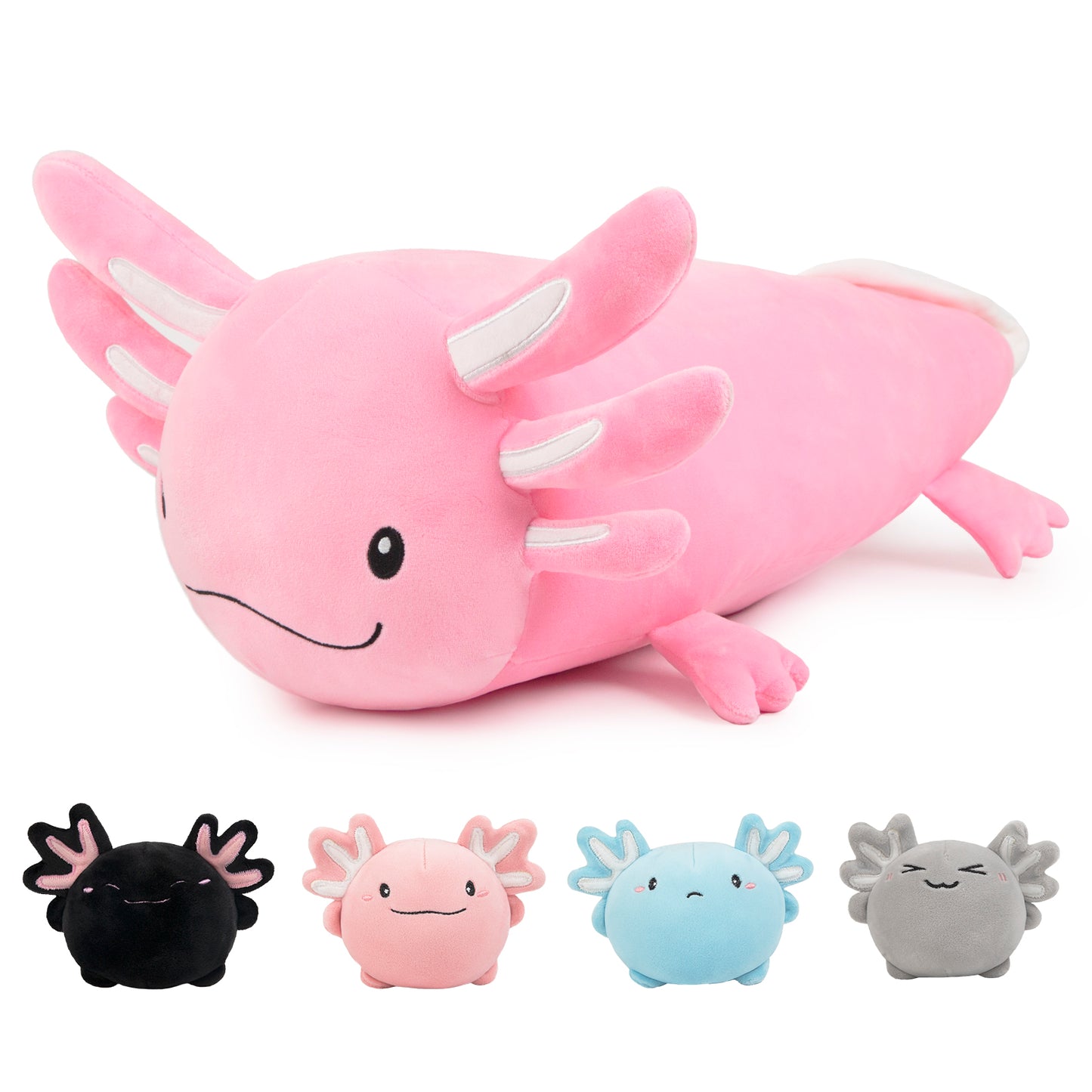 Axolotl cute family