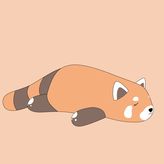 Niuniudaddy™ Weighted Red Panda