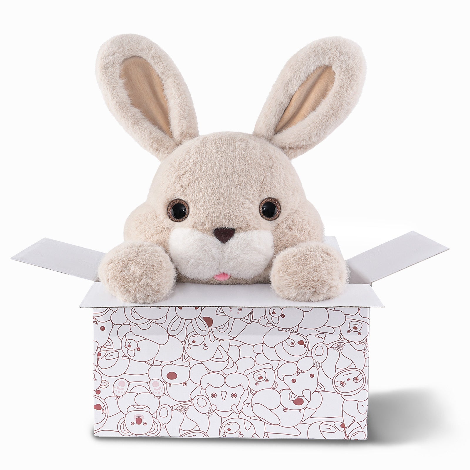 Niuniudaddy 35cm Weighted Rabbit - Anxiety Relief & Calming Buddy (Inc ...