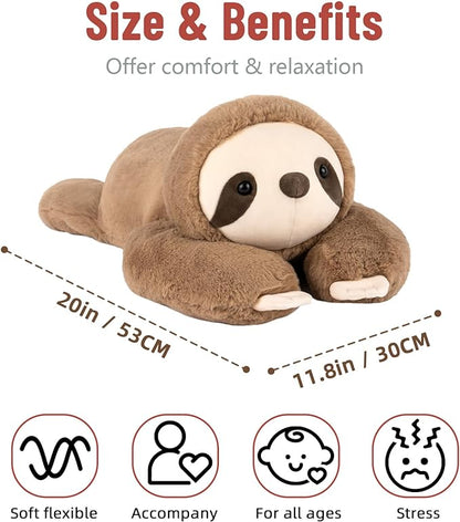 Niuniudaddy™ Weighted Sloth Stuffed Animals for Anxiety