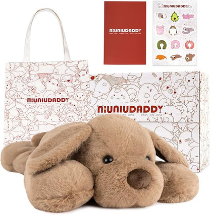 Niuniudaddy™  Weighted Dog Stuffed Animals for Anxiety, 3.3lb/20inch