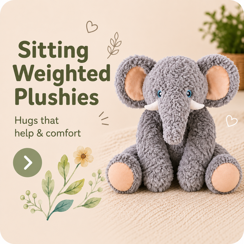 Sitting Weighted Plushies