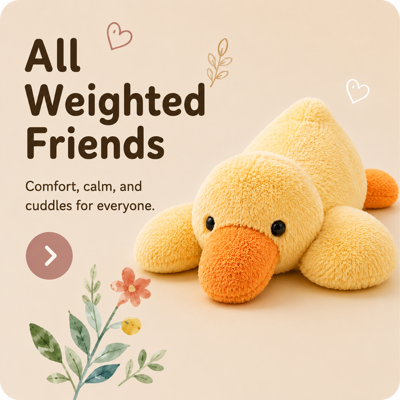 weighted stuffed animal