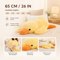 Niuniudaddy® Custom-Weight Lying Plush – Sensory Cuddle Companion