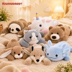 Niuniudaddy® Custom-Weight Lying Plush – Sensory Cuddle Companion