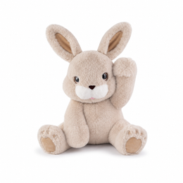Niuniudaddy® 14" Weighted Sitting Bunny Plush –  Soft Sensory Cuddle Companion