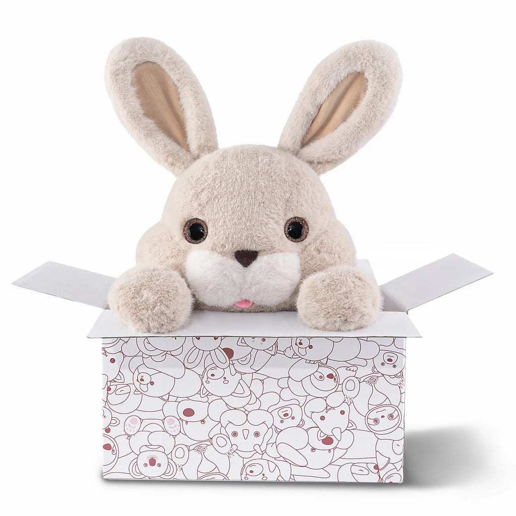 Niuniu Daddy Weighted Bunny Plush 13.8 inches 3.5 lb