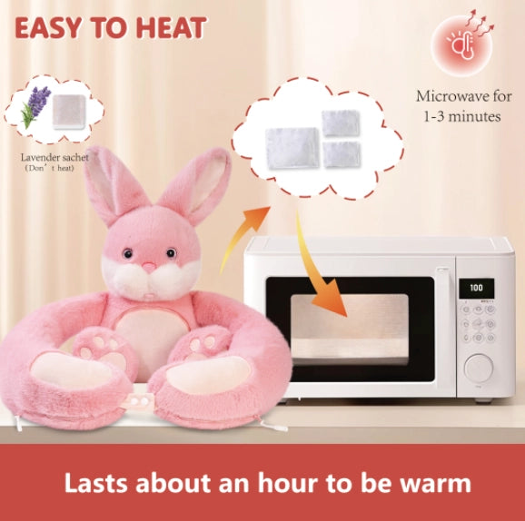 35 cm Heating Rabbit Plush – Weighted Bunny for Cozy Comfort