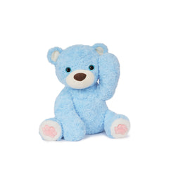 Niuniudaddy® 14" Blue Weighted Sitting Teddy Bear Plush – Soft Sensory Cuddle Companion