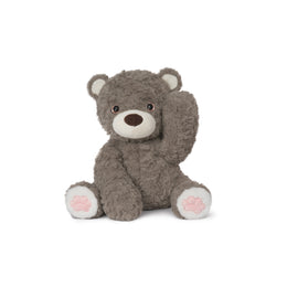 Niuniudaddy® 14" Brown Weighted Sitting Teddy Bear Plush – Soft Sensory Cuddle Companion