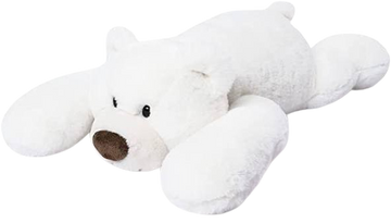 Niuniudaddy® White Polar Bear Weighted Stuffed Animals 20"|3.3lbs