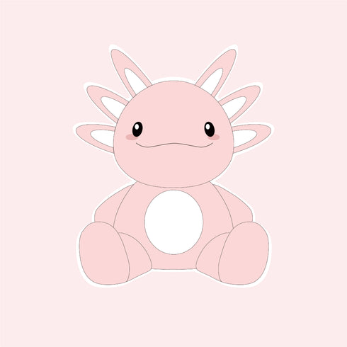 【TIKTOK】Niuniudaddy™ Axolotl Plush 19.7 inches