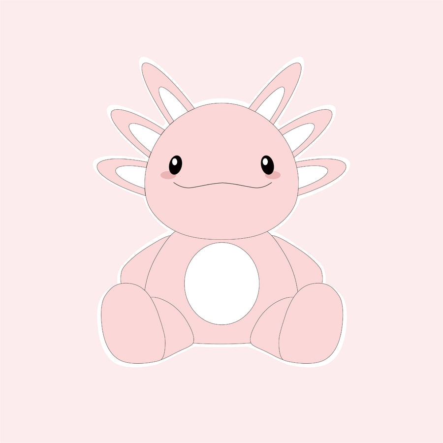 【TIKTOK】Niuniudaddy™ Axolotl Plush 19.7 inches