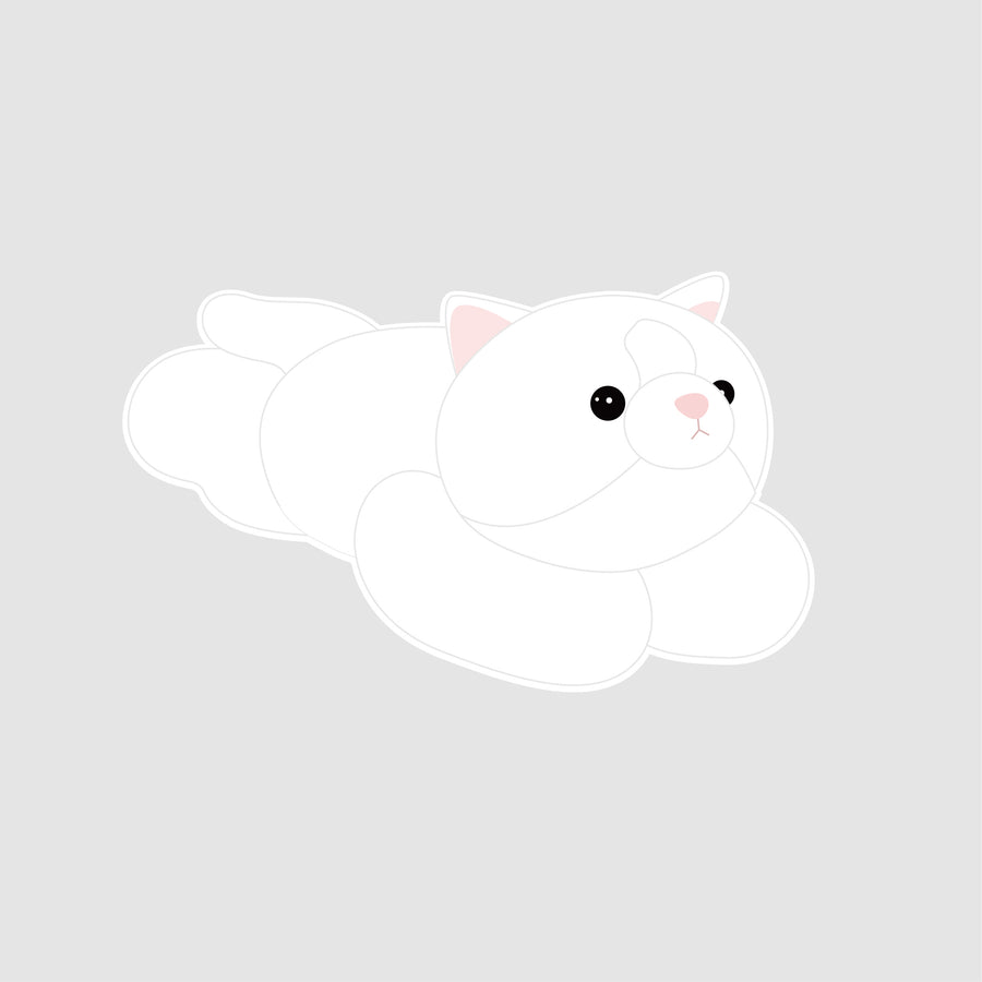 【TIKTOK】Niuniudaddy™ Weighted White Cat