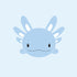 Niuniudaddy™ Weighted  Blue Axolotl