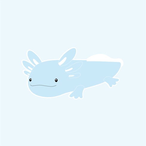 【TIKTOK】NiuniuDaddy Blue Axolotl Plush Toy For Toddlers
