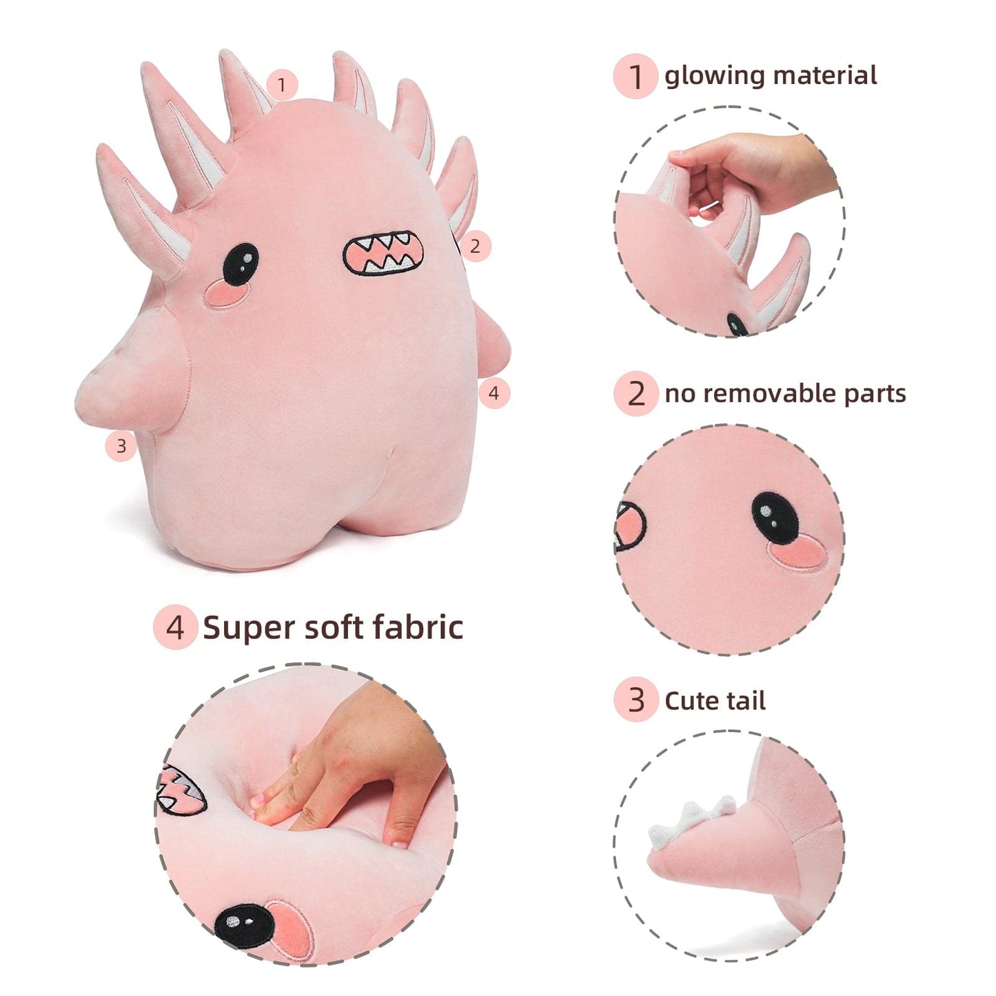 Niuniudaddy™ Axolotl Stuffed Animal