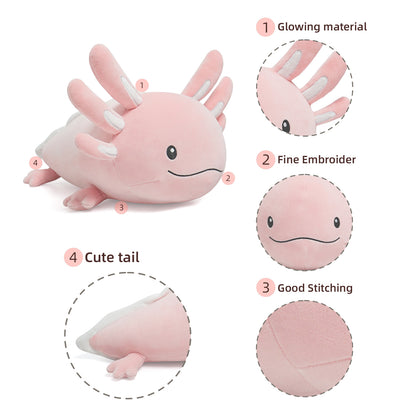 NiuniuDaddy Axolotl Plush Toy For Toddlers
